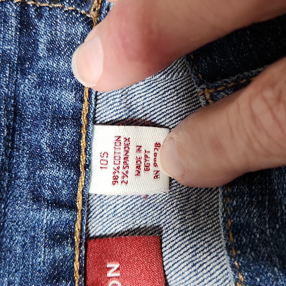 JMCollection Denim, Women's Sz 10S, Blue, 1 Pocket on L, 2 Pockets on R, 2 Back - Picture 8 of 10